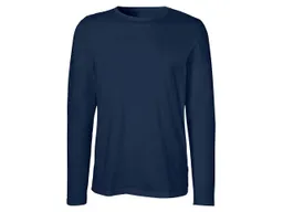 Neutral Neutral Bio-Herren-Langarmshirt mit Rundhalsaussschnitt dunkelblau, Gr. XL – Produktbild 1 von 1