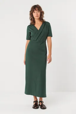 SKFK SKFK Damen vegan Kleid Mara Green – Produktbild 1 von 1