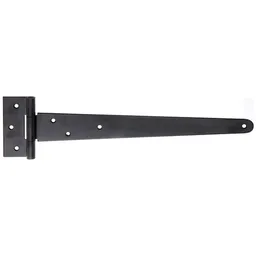 Alberts ALBERTS Kreuzgehänge, KTL schwarz, Scharnier LxB 90x40, Band LxB 495x46 mm – Produktbild 1 von 1