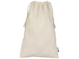 Memo memo Bio-Baumwoll-Zuziehbeutel, mit Fairtrade-Siegel, natur, 30 x 45 cm – Produktbild 1 von 1