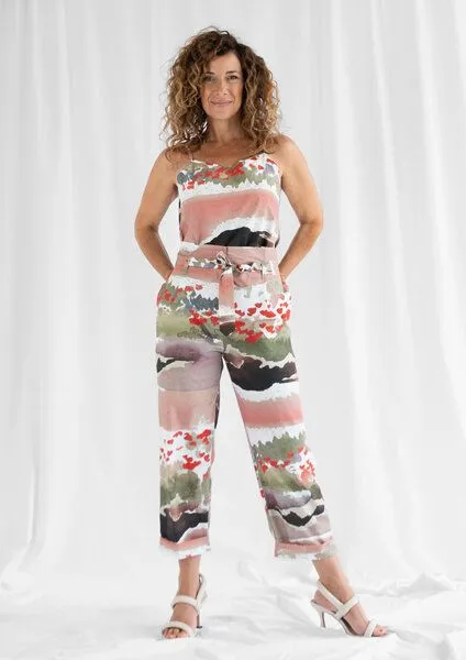 Sophia Schneider-Esleben Sophia Schneider-Esleben Paperbag Gita - Hose aus Bio Baumwolle, Mohn (rosa)(rot), – Produktbild 2 von 3