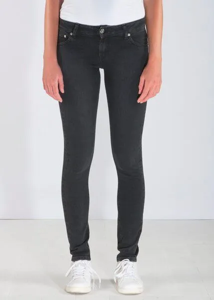 MUD Jeans MUD Jeans Jeans Skinny Fit - Lilly - Stone Black – Produktbild 2 von 4