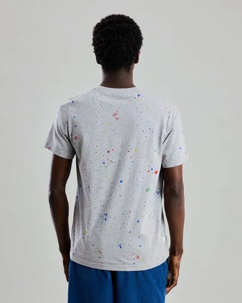 Brava Fabrics Brava Fabrics Splash Paint T-Shirt, Grau, – Produktbild 3 von 4
