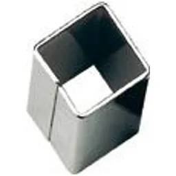 HOPPE Hoppe Ausgleichshülse, VK8/10, Eisen, Reduzierhülse, Länge 20 mm, blank silber – Produktbild 1 von 1