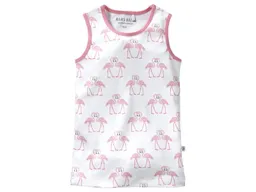 HANS NATUR Kinder Unterhemd Bio-Baumwolle Flamingo Gr. 86/92 – Produktbild 1 von 1
