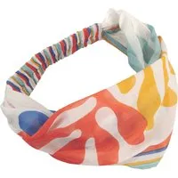 Living Crafts LIVING CRAFTS - Damen Haarband - Gemustert (100% Bio-Baumwolle), Nachhaltige Mode, Bio Bekleidung, Gemustert, – Produktbild 2 von 2