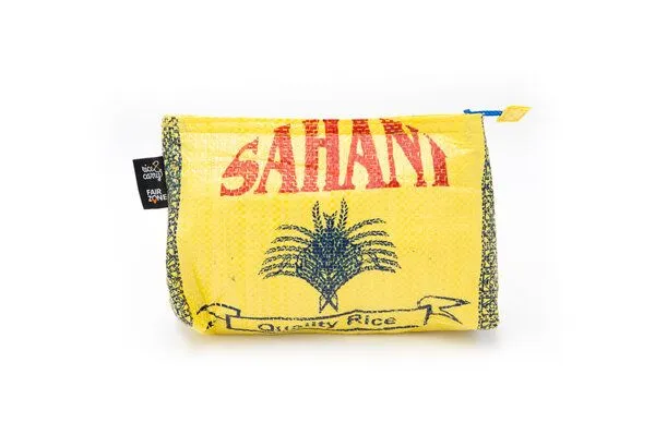 Rice&Carry Rice&Carry Kosmetiktasche, Gelb, – Produktbild 2 von 2
