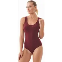 ORGANICATION ORGANICATION BLANNCA | Body aus Bio-Baumwolle und TENCEL Modal, Bordeaux, – Produktbild 1 von 1