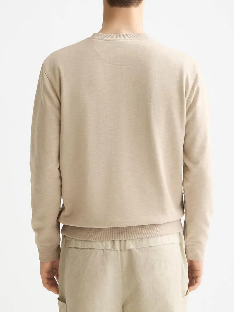 Scotch and Soda Scotch and Soda Pullover Logo Beige, Beige, – Produktbild 3 von 5