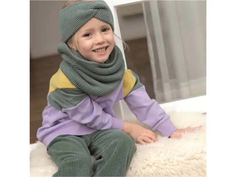Enfant Terrible Enfant Terrible Strick Stirnband pistachio 50/52, Grün, – Produktbild 2 von 2