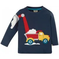Frugi Frugi Langarm-Shirt Truck indigo-blau – Produktbild 1 von 1
