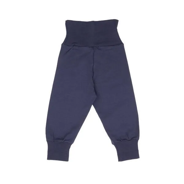 Walkiddy Krabbelhose Dunkelblau aus GOTS-zertifizierter Bio-Baumwolle – Walkiddy – Produktbild 1 von 2