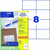 Avery Zweckform 800 Zweckform Etiketten 105 x 74 mm, A4 – Produktbild 3 von 3