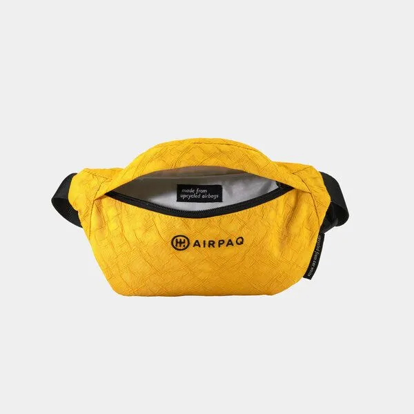 Airpaq Airpaq Bauchtasche aus Autoschrott, Gelb, – Produktbild 3 von 4