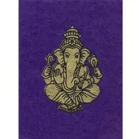 Just Be Just Be Briefkarte Ganesh, Violett, – Produktbild 1 von 1