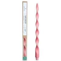 Originalhome Originalhome Gedrehte Kerze für bewusste Geschenke - paraffinfrei & vegan, Rosa, – Produktbild 1 von 1