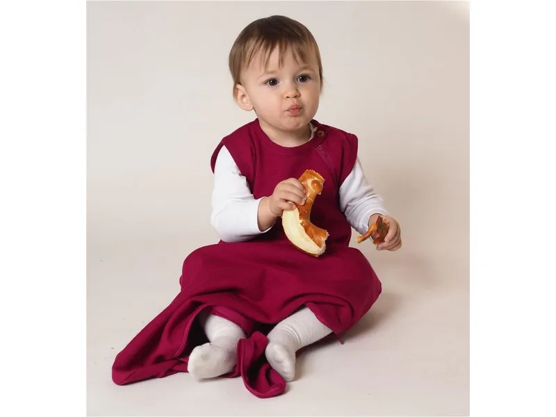 Reiff Strickwaren Reiff Strickwaren Schlafsack Baby Wolle Seide (ca.72cm), Rot, – Produktbild 2 von 2