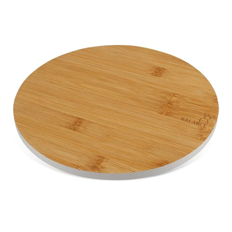 Fackelmann Fackelmann Schneidebrett rund Balance, 24cm, Bambus – Produktbild 2 von 3