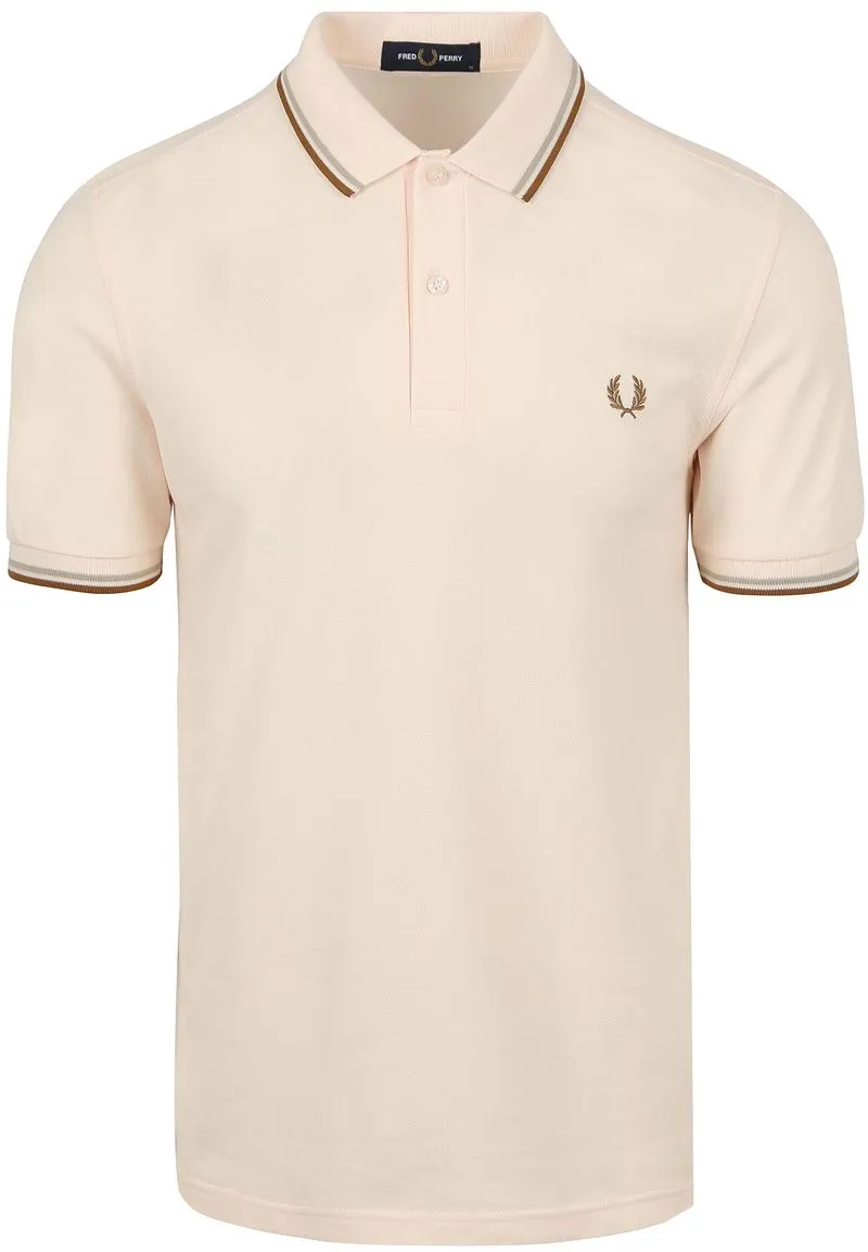 Fred Perry Fred Perry Polo M3600 Hellrosa V30 - Größe XXL, Pink, – Produktbild 2 von 3