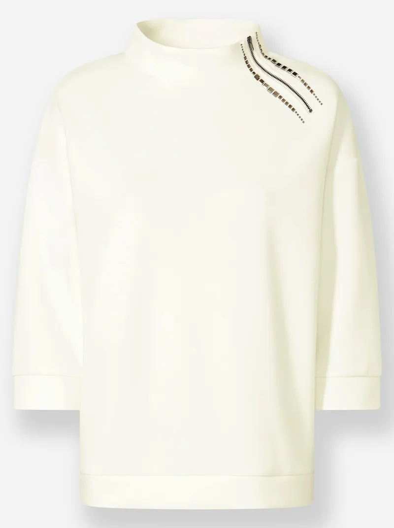 heine Sweatshirt ecru, Ecru, – Produktbild 1 von 2
