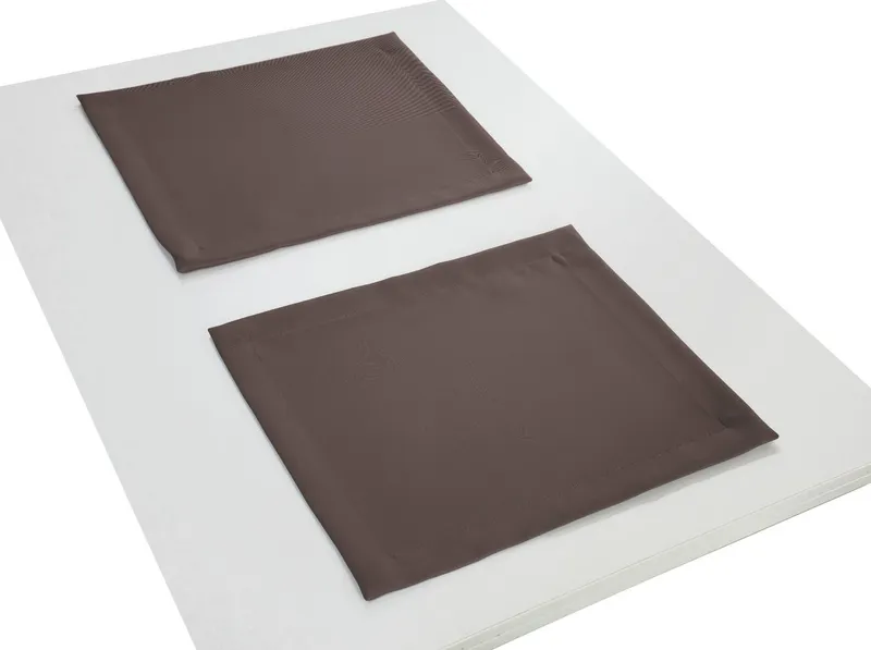 Adam Platzset Uni Collection, (2-St), Braun, – Produktbild 2 von 5