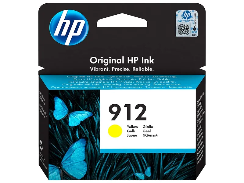 Hewlett Packard hp Tintenpatrone 3JYL79AE, Nr. 912 gelb – Produktbild 1 von 1