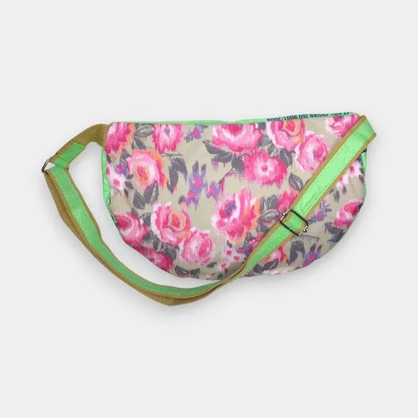 REFISHED fair fashion REFISHED fair fashion BUM BAG XL spezieller Gurt | Upcycelte Bauchtasche, #fish hellgrün, – Produktbild 2 von 3