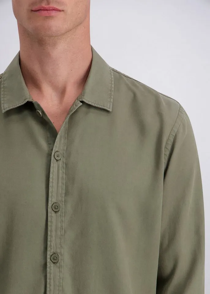 Pierre Cardin Pierre Cardin Langarmhemd im modern Fit, Grün, – Produktbild 4 von 5