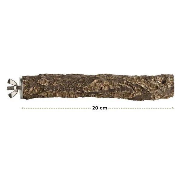 Kork-Deko Kork-Deko Sitzstange aus Kork-Rinde für Vögel | 2er-Set – Produktbild 6 von 7