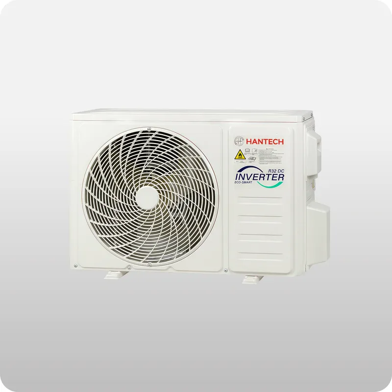 HANTECH Split Klimaanlage R32 A++ 24000 BTU (6,8 kW) mit 3m Leitung & Wandhalterung, HANTECH HPRO | WLAN, Inverter Wärmepumpe, Weiss, – Produktbild 6 von 6