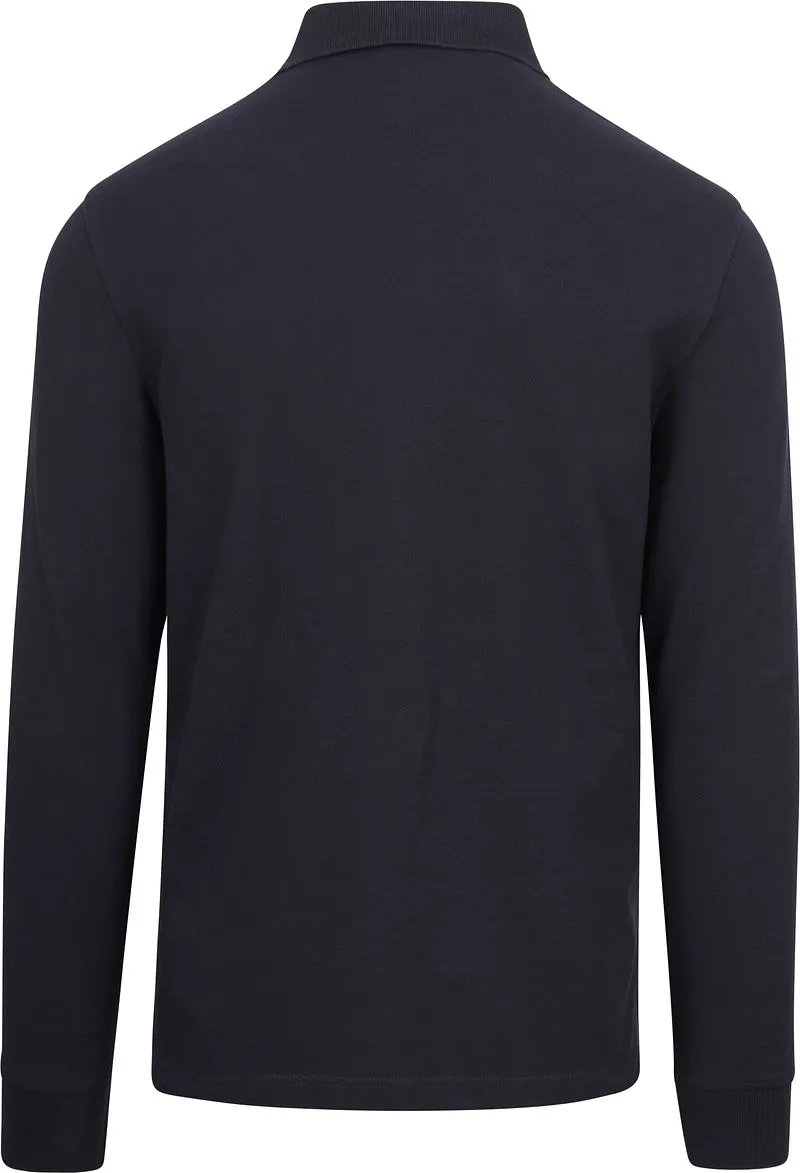 Tommy Hilfiger Tommy Hilfiger Langarm Poloshirt Dunkelblau - Größe XXL, Dunkelblau, – Produktbild 1 von 5