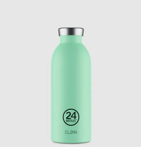 24bottles 24bottles 0,5l Thermosflasche "Clima", Aqua green, – Produktbild 2 von 3