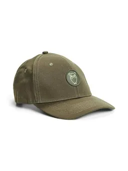 KnowledgeCotton Apparel KnowledgeCotton Apparel Twill Badge Schirmmütze aus Bio-Baumwolle – Produktbild 1 von 1
