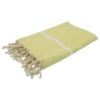 Just Be Just Be Hamamtuch / Strandtuch Chevron, Gelb, – Produktbild 1 von 1
