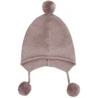 Sense Organics sense-organics Baby Strickmütze *MARCEL* Anthrazit oder Woodrose GOTS | Sense Organics – Produktbild 1 von 1