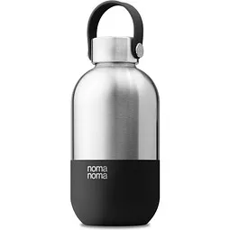 noma noma Trinkflasche Edelstahl, Schwarz 500ml, Schwarz – Produktbild 1 von 1
