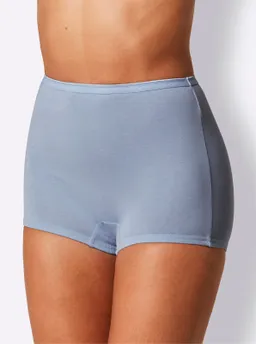 wäschepur Panty 2x bleu-geringelt + 2x bleu – Produktbild 1 von 1