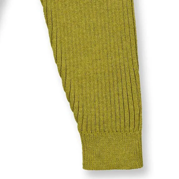 Sense Organics Sense Organics Babyleggings aus Strick, Modell YUMA, Grüner tee melange, – Produktbild 3 von 3
