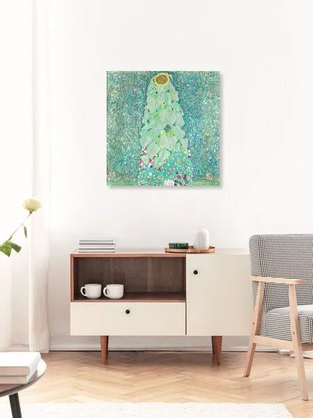 Photocircle Photocircle Poster / Leinwandbild - Gustav Klimt: Sonneblume – Produktbild 3 von 4