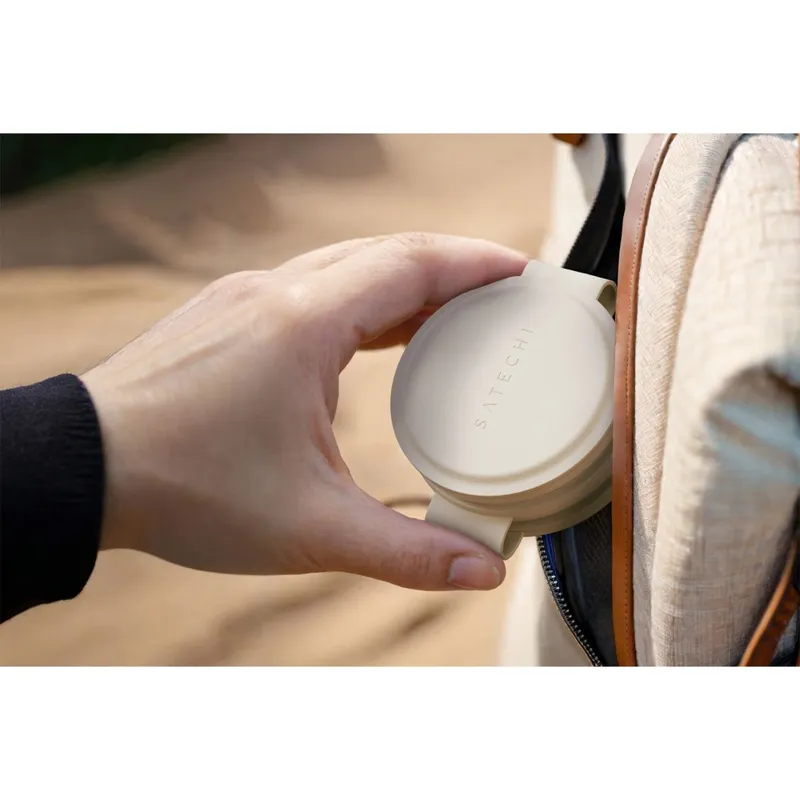 Satechi Satechi OntheGo Wireless Charger mit QI2 Sand 15W 3 in 1 – Produktbild 2 von 3