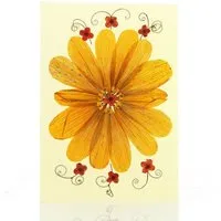 GLOBO Fair Trade GLOBO Fair Trade Grußkarte Wildblumen MANDALA – Produktbild 1 von 1