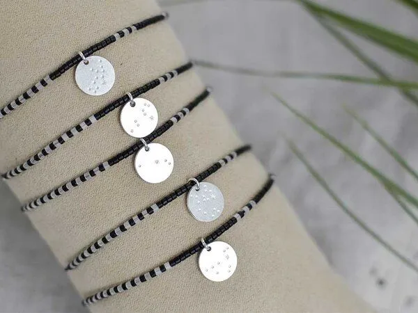 renna deluxe renna deluxe Sternzeichen Armband, Silber, – Produktbild 3 von 8
