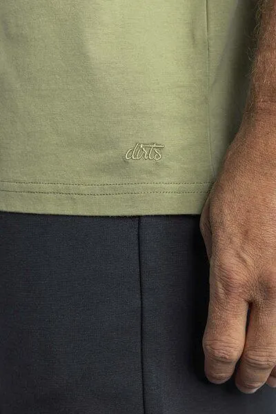 DIRTS dirts Premium Blank T-Shirt SLIM, Sage green, – Produktbild 3 von 3