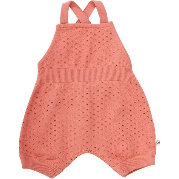 Müsli by Green Cotton Müsli by Green Cotton Baby Strick Romper Dot GOTS, Peach, – Produktbild 1 von 1