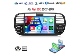 ESSGOO 7" DAB+ 64G Für 2007-2015 Fiat 500 Android 15 Carplay GPS RDS NAVI BT Navigationsgerät (Touchscreen GPS Navi Apple Carplay & Android Auto) – Produktbild 1 von 1