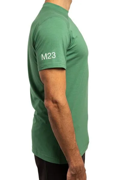 M23 M23 Herren T-Shirt aus Bio-Baumwolle, Modell „Ben“, Grün, – Produktbild 3 von 4