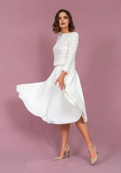 Atelier SNOW Atelier SNOW Zweiteiliges Brautkleid Aster-Lita – Produktbild 4 von 4