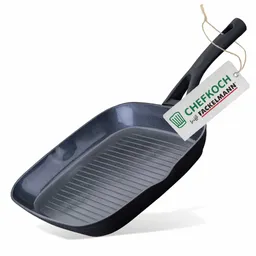 Chefkoch trifft Fackelmann Chefkoch trifft Fackelmann Grillpfanne Hamburg, keramische Antihaft-Beschichtung, Ø28cm – Produktbild 1 von 1