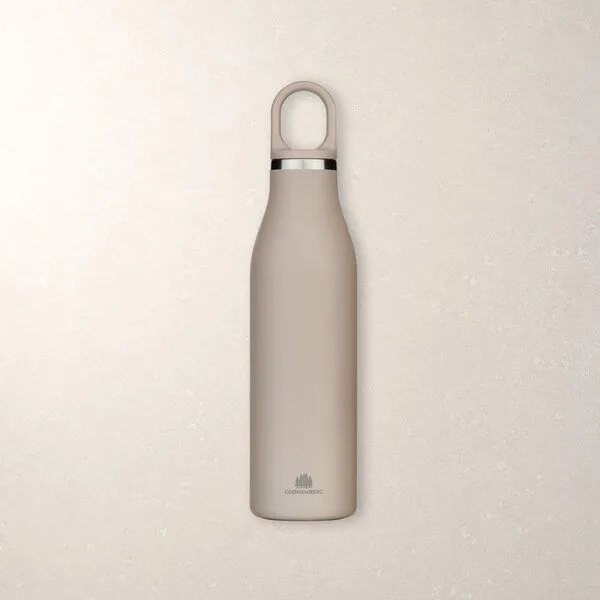 GROENENBERG GROENENBERG Trinkflasche Edelstahl | Thermosflasche 500 o. 750 ml aus recyceltem Edelstahl, Earth, – Produktbild 2 von 4