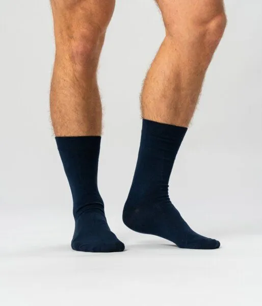 Copenhagen Bamboo 5 Paar marineblaue Bambussocken – Produktbild 2 von 4